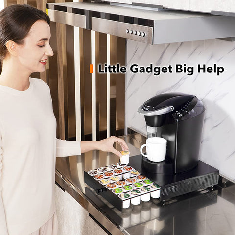 SICHEER K Cup Drawer countertop setup ideal for dorms and home offices