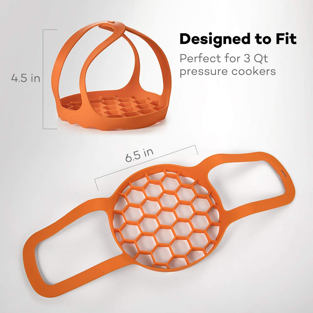 SICHEER sling used as an egg steamer rack for versatile cooking
