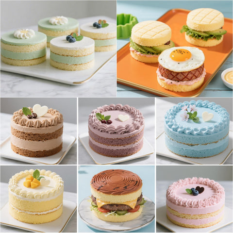 Sidosir hamburger bun mold creates even, fluffy buns
