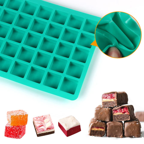 Sidosir chocolate truffle mold creates glossy, bite-sized chocolate confections.