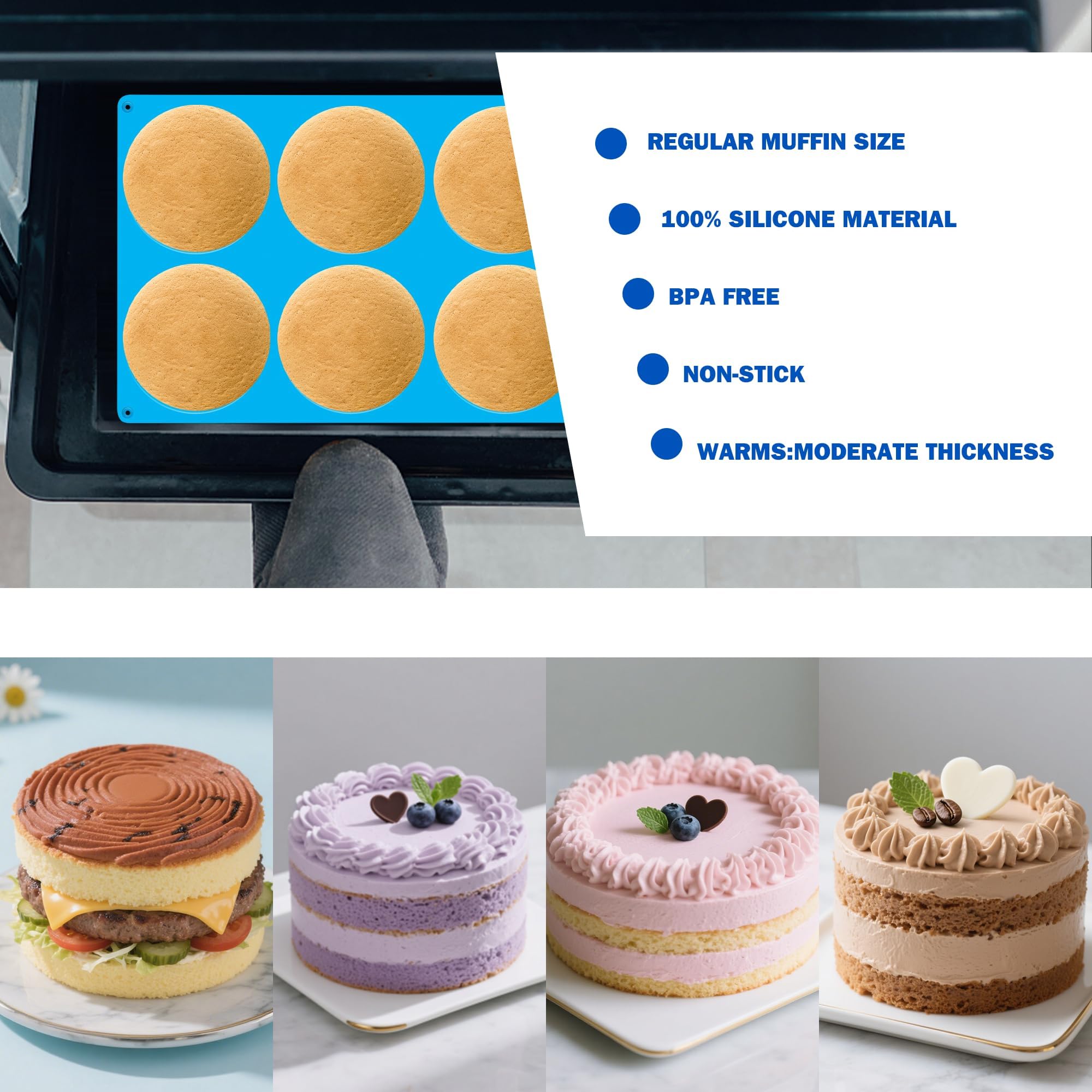Sidosir flexible mold folds for compact storage after cleaning
