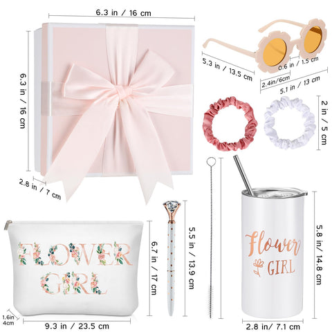 Sieral flower girl canvas bag with coordinated design