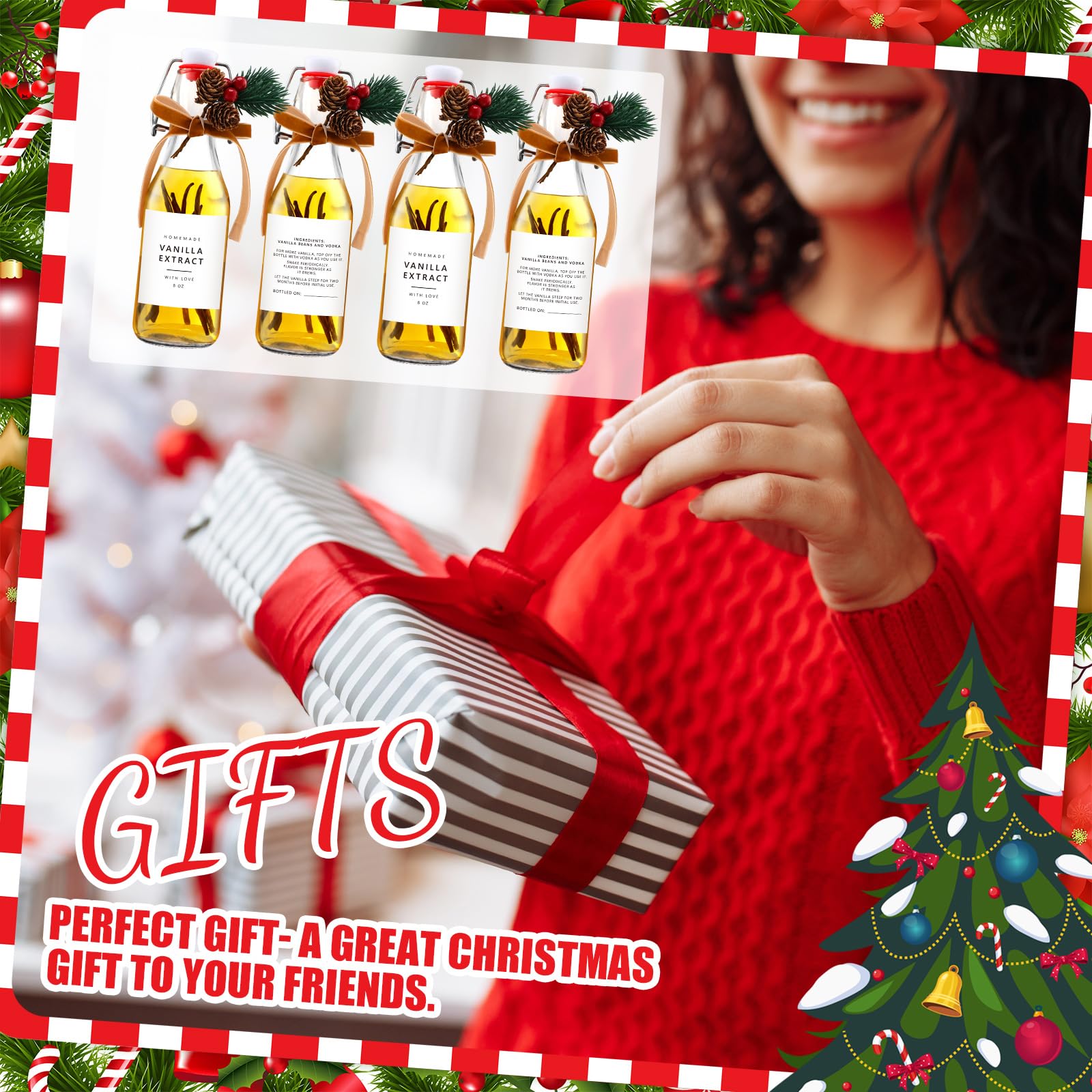 Sieral 9-bottle set ready for gifting, brewing, or festive party favors.