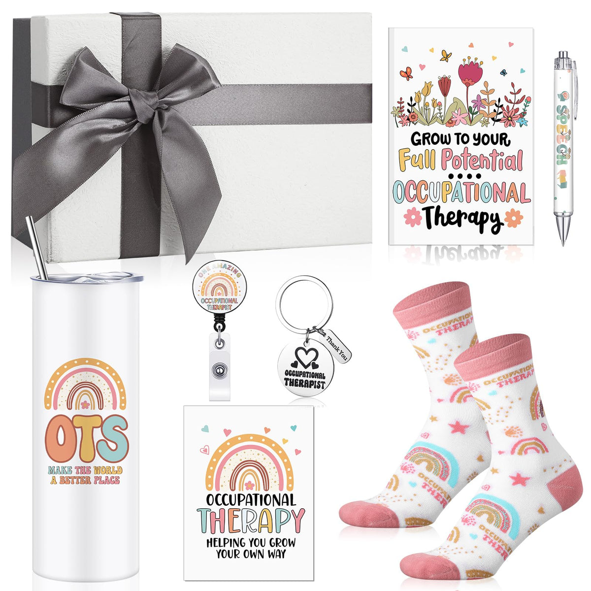 Sieral OT 16 oz tumbler with lid for on the go therapy sessions