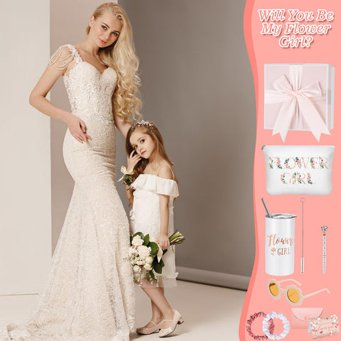 Sieral pink hair ring adds sparkle to wedding hairstyle