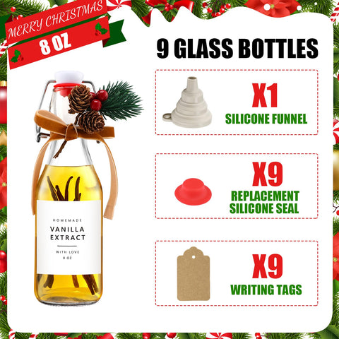 Sieral vanilla labels and twine enhance gifting with a festive, courteous presentation.