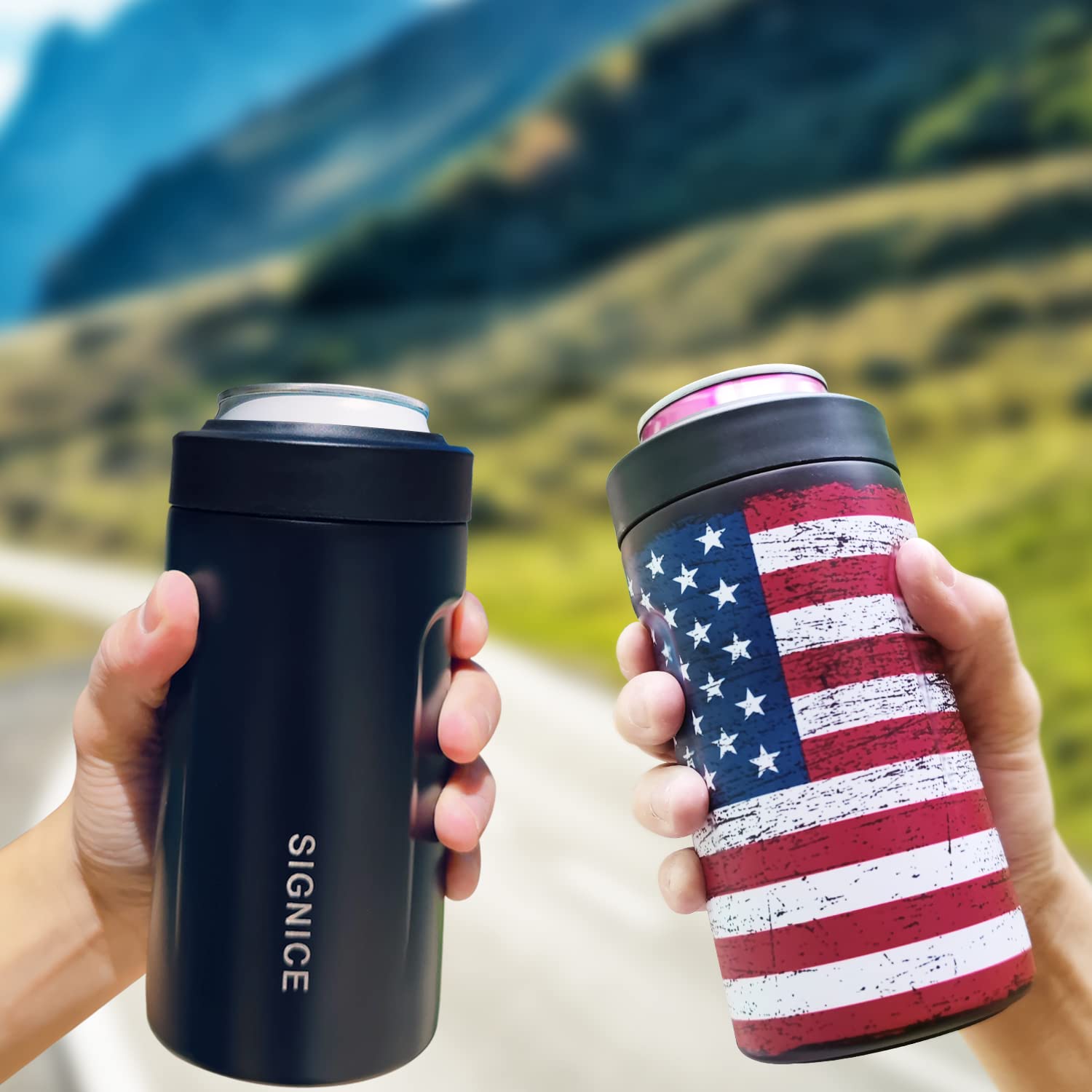 Signice 3-in-1 cooler bottom angle showcases design