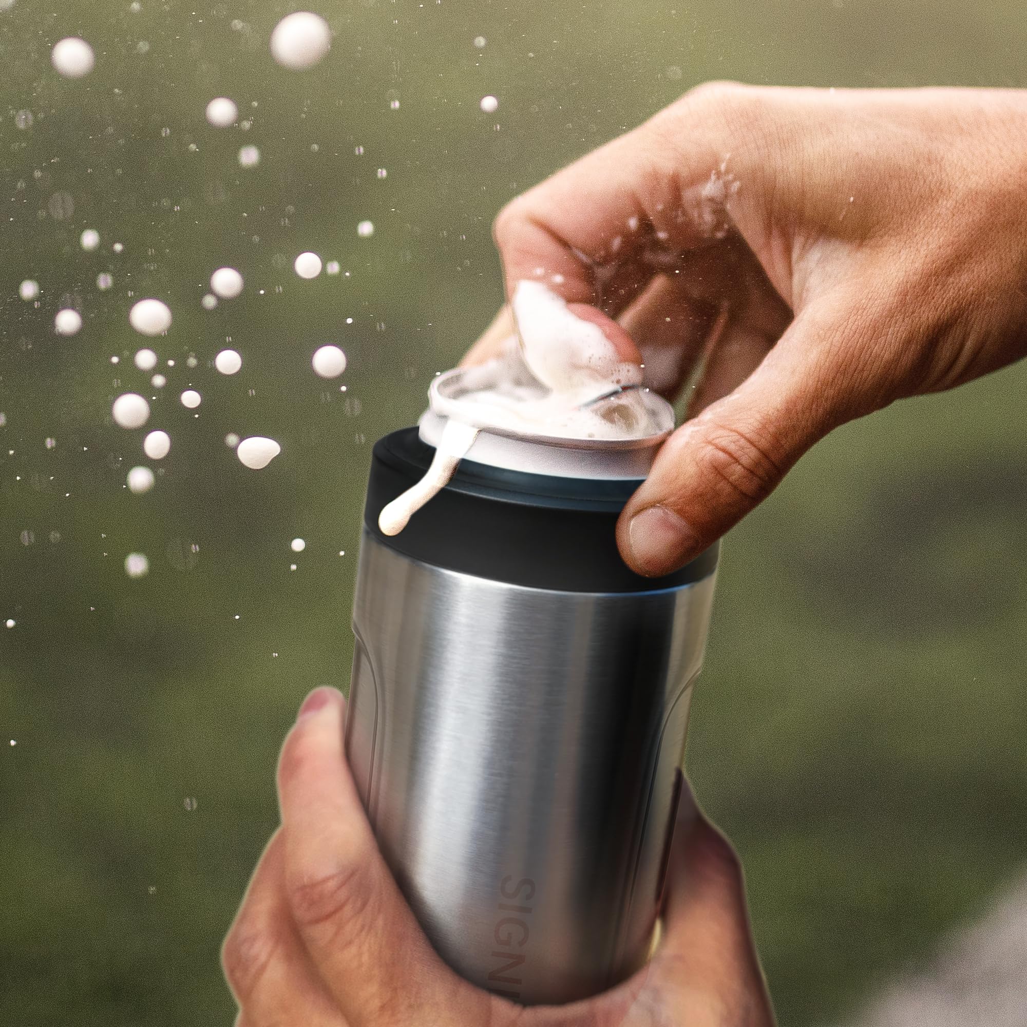 Signice universal can cooler easy-hold design for comfortable grip