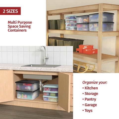 SIGNORA WARE BPA-free plastic storage for safe, food-grade storage