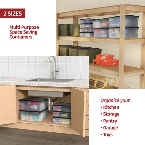 Signora Ware BPA-free plastic emphasizes safe contact for everyday meal prep and snacks.