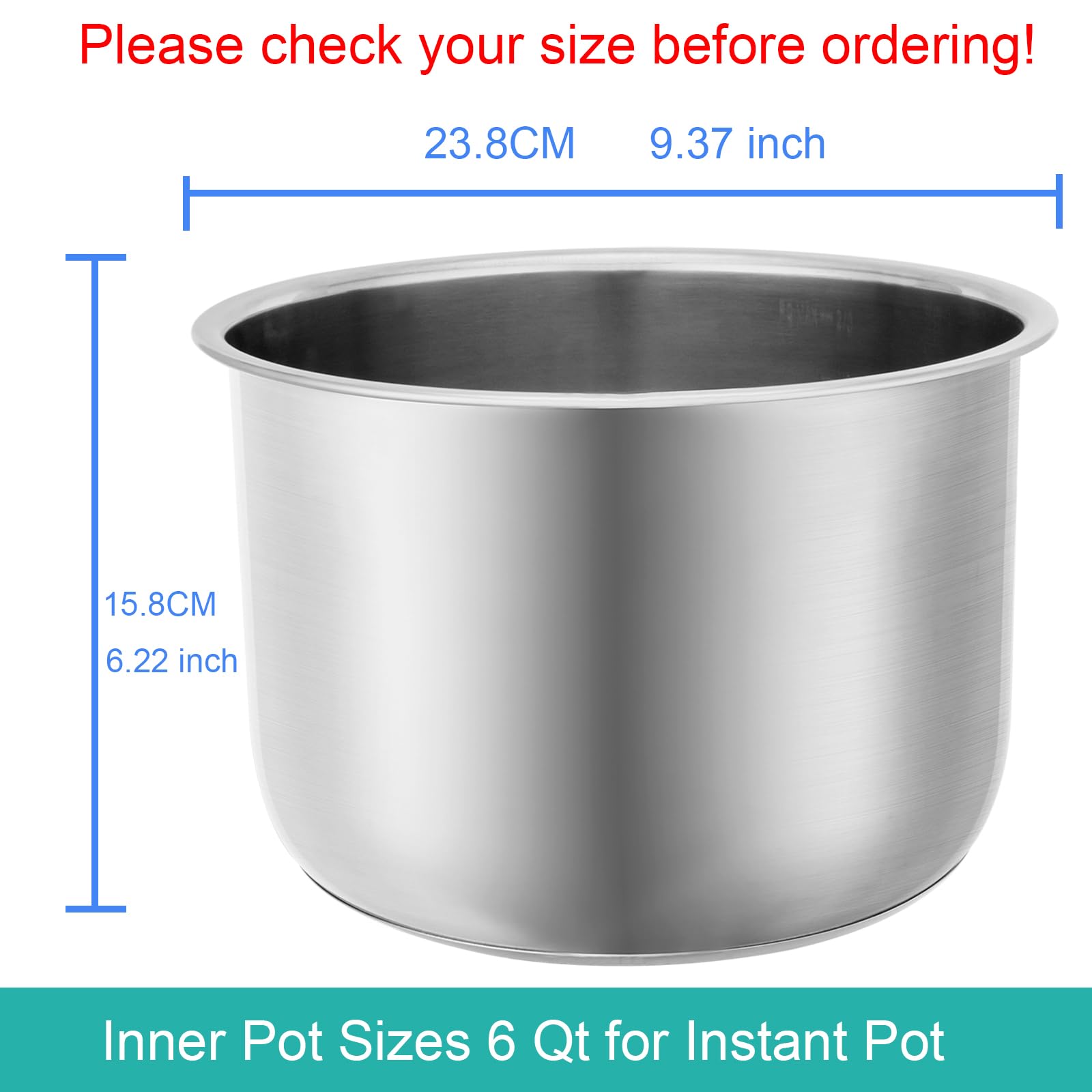 Siireemuu inner pot with 3-ply base for even heat distribution in cooking
