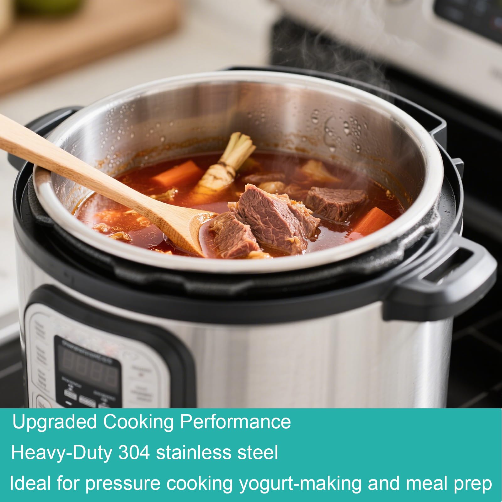 Siireemuu dual-pot setup for meal prep and flavor separation