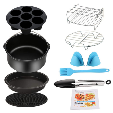 SIK cake barrel for even baking in 3.7-5.3 qt air fryers