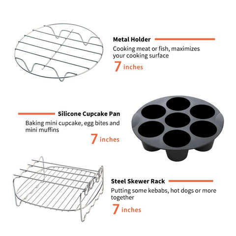 SIK three-skewer rack for vegetables and kebabs