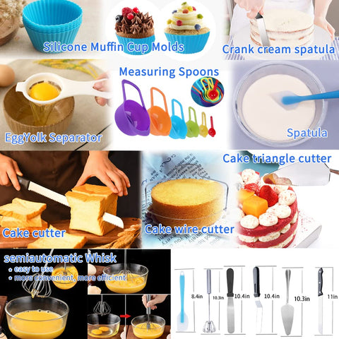 SIK cake topper decorations set: artistic accents to personalize any celebration.