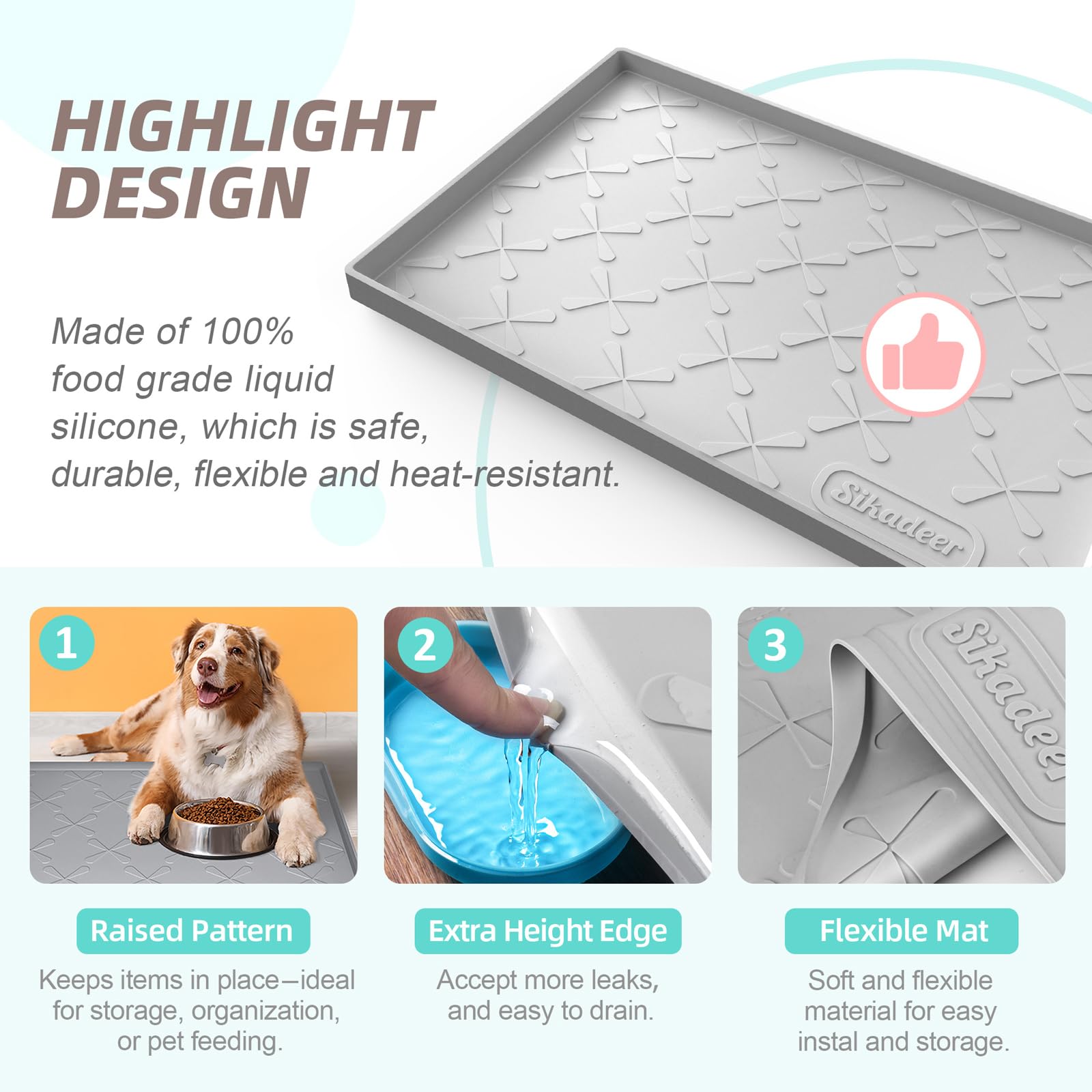 SIKADEER 15 sizes fit guide for cabinet protection