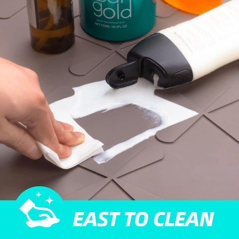SIKADEER easy-clean mat is dishwasher-safe for quick maintenance