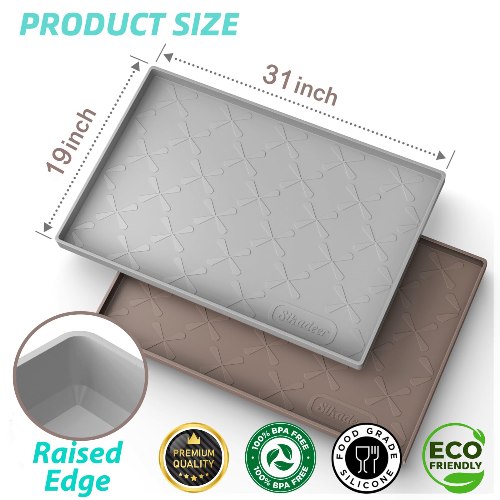 SIKADEER easy-clean surface wipes spills in seconds