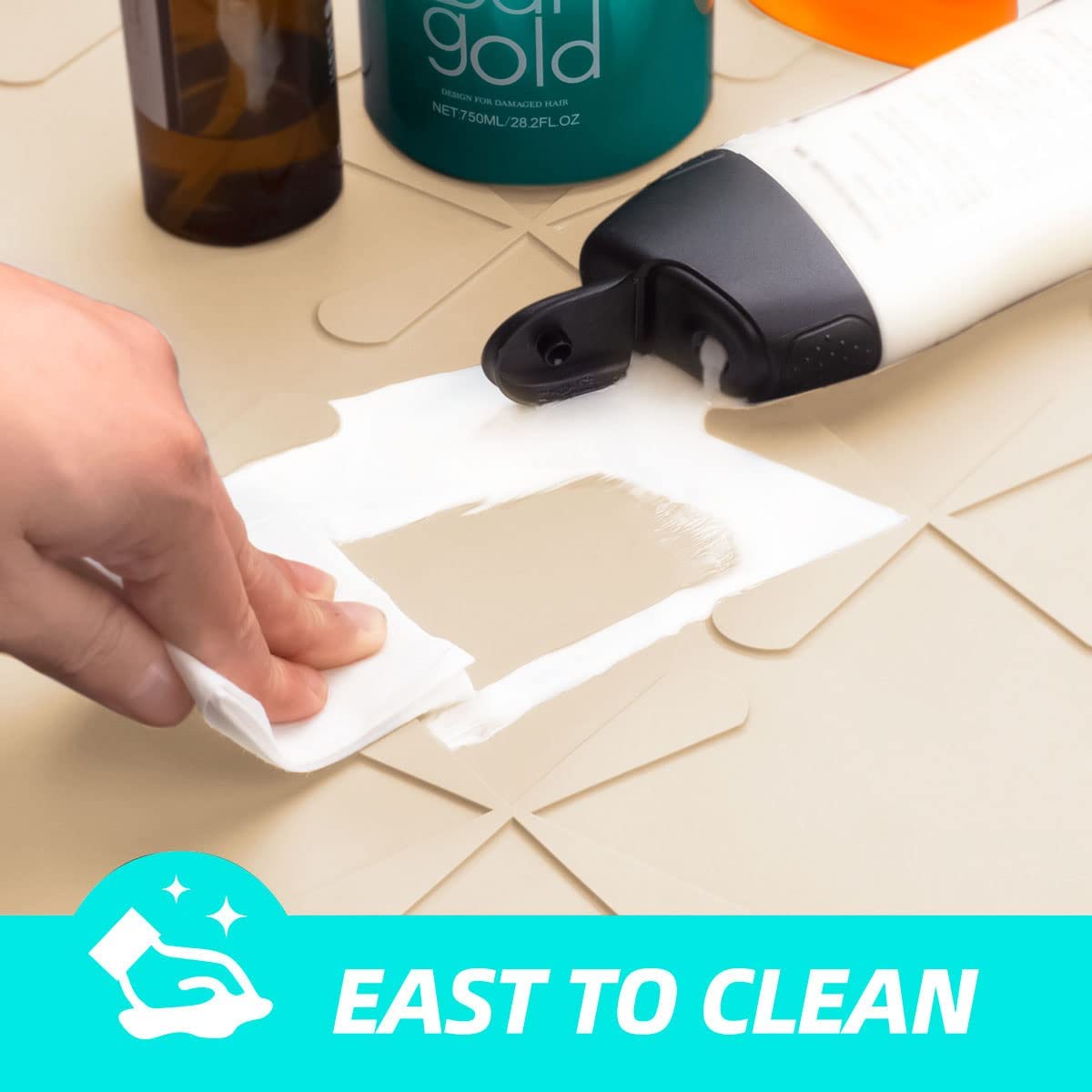 SIKADEER fridge mat and multiuse liner for versatile use