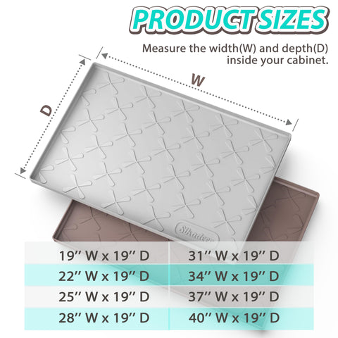 SIKADEER protects shelves and floors, reducing mess and maintenance