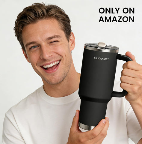 SILICANICE cup-holder friendly eco-conscious BPA-free design