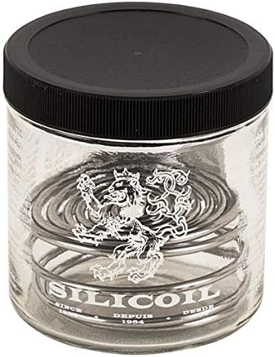 Silicoil Tank Jar with screw-cap lid prevents evaporation during soaking