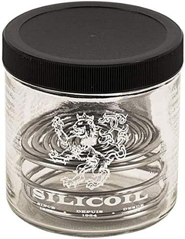 Silicoil Tank Jar with screw-cap lid prevents evaporation during soaking