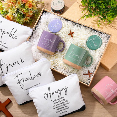 Silifine colorful mug inscription highlighting Bible verses.