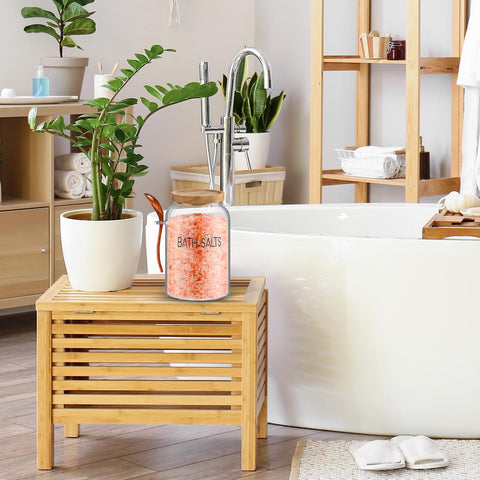 SiliFine versatile glass storage jar for salt, sugar, coffee, or tea.