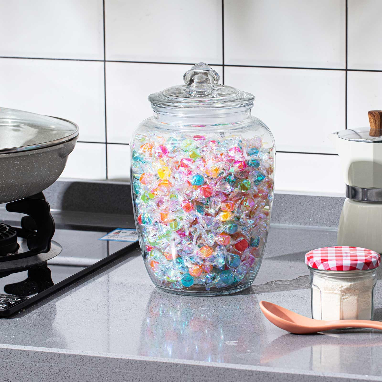 SiliFine packaged bath salt containers blend durability and elegance