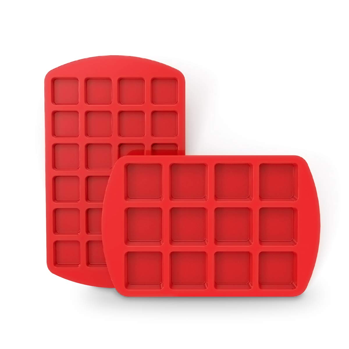 SILIVO 12-cavity brownie pan for easy bite-sized treats and portion control