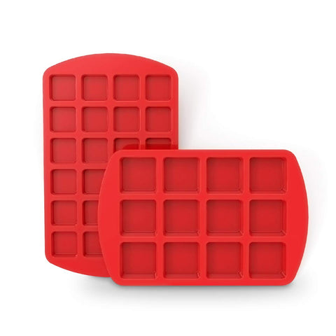 SILIVO 12-cavity brownie pan for easy bite-sized treats and portion control