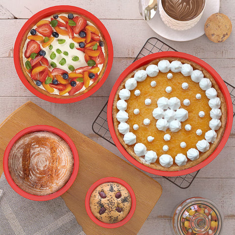 SILIVO dishwasher-safe bakeware simplifies cleanup after baking