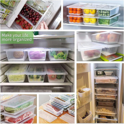 SILIVO fridge lids protect freshness and extend produce life.