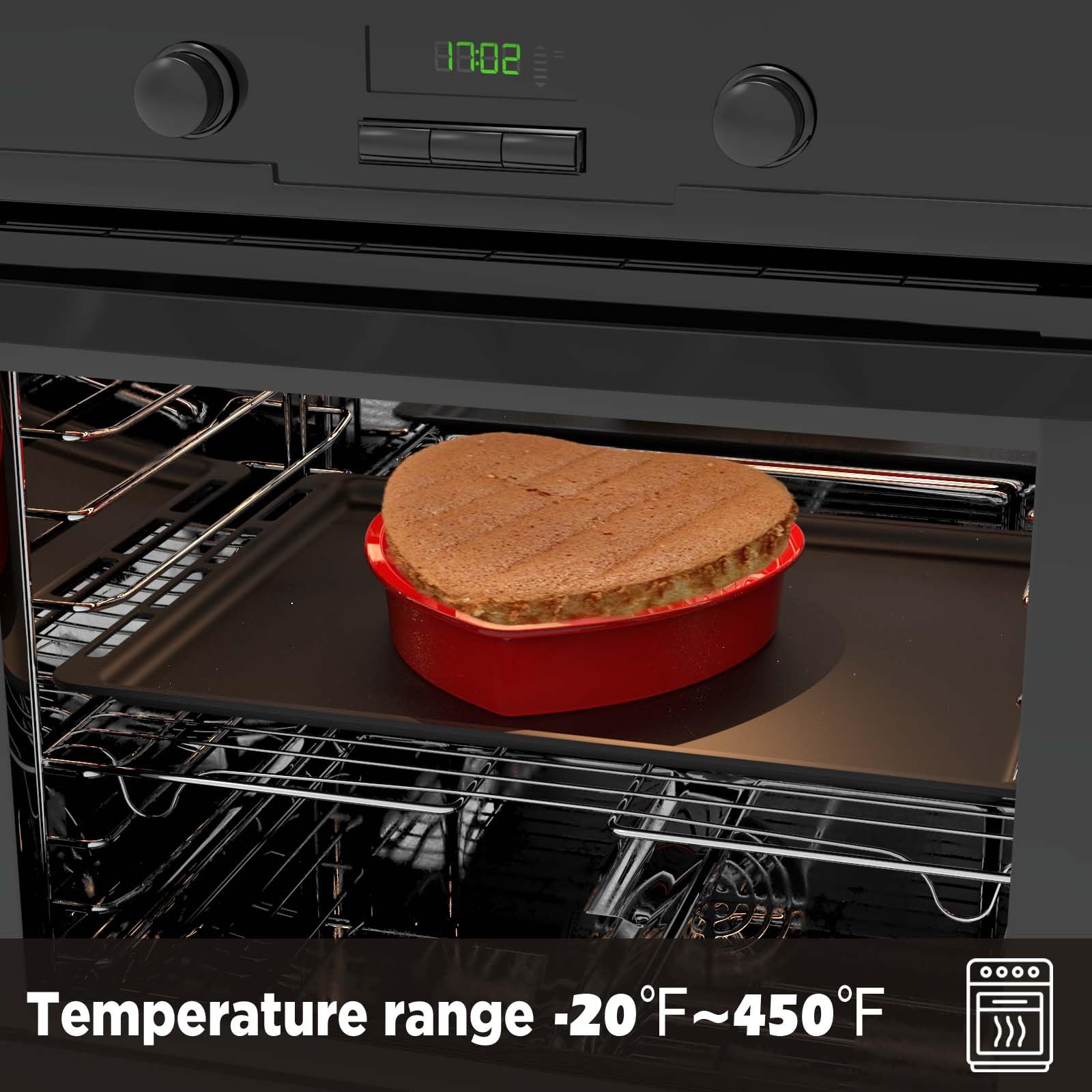 SILIVO temperature-safe molds for freezer to oven baking.