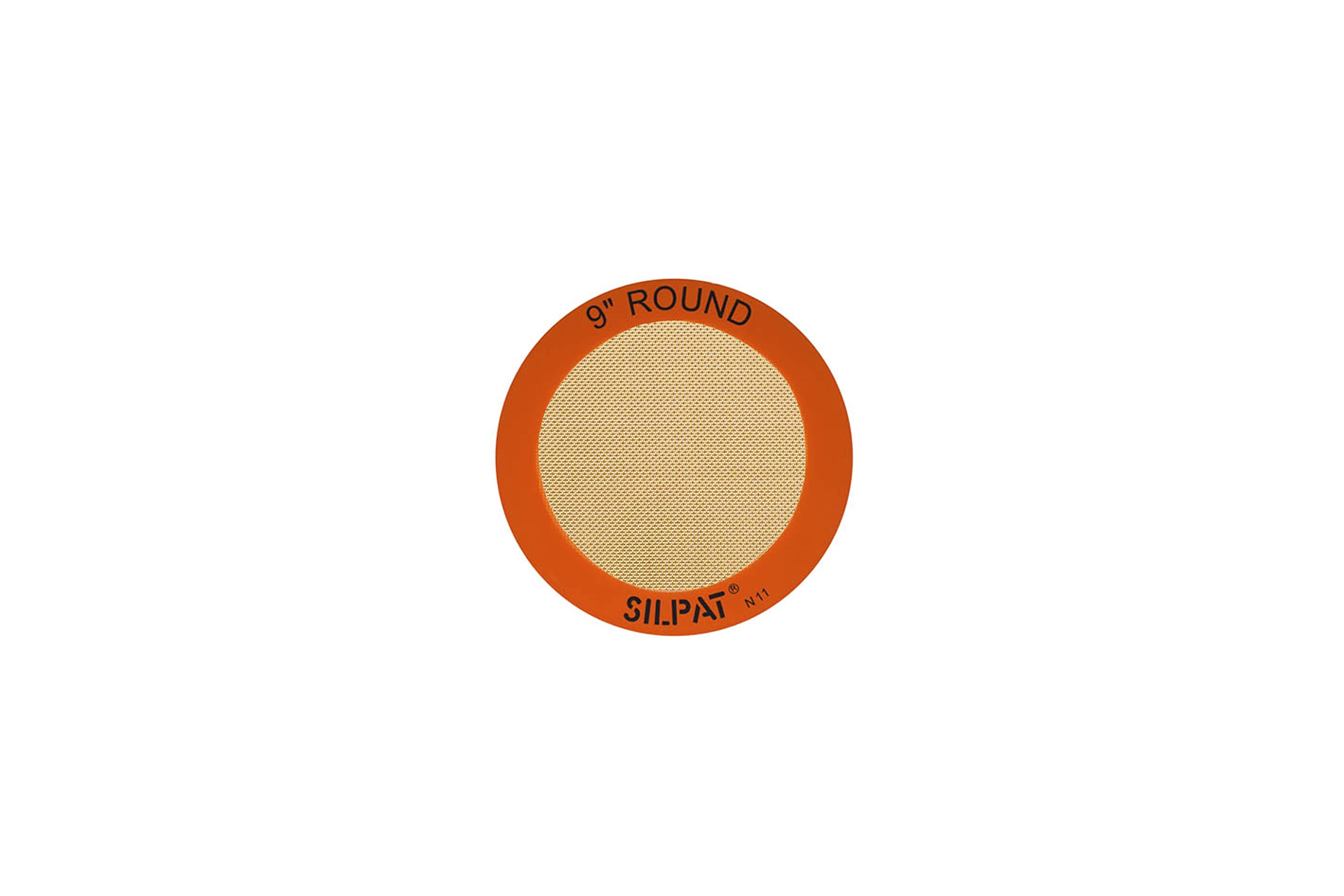 Silpat original round baking mat with a non-stick surface for easy cake release.