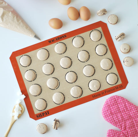 Silpat withstands freezer to oven temperatures for versatile cooking