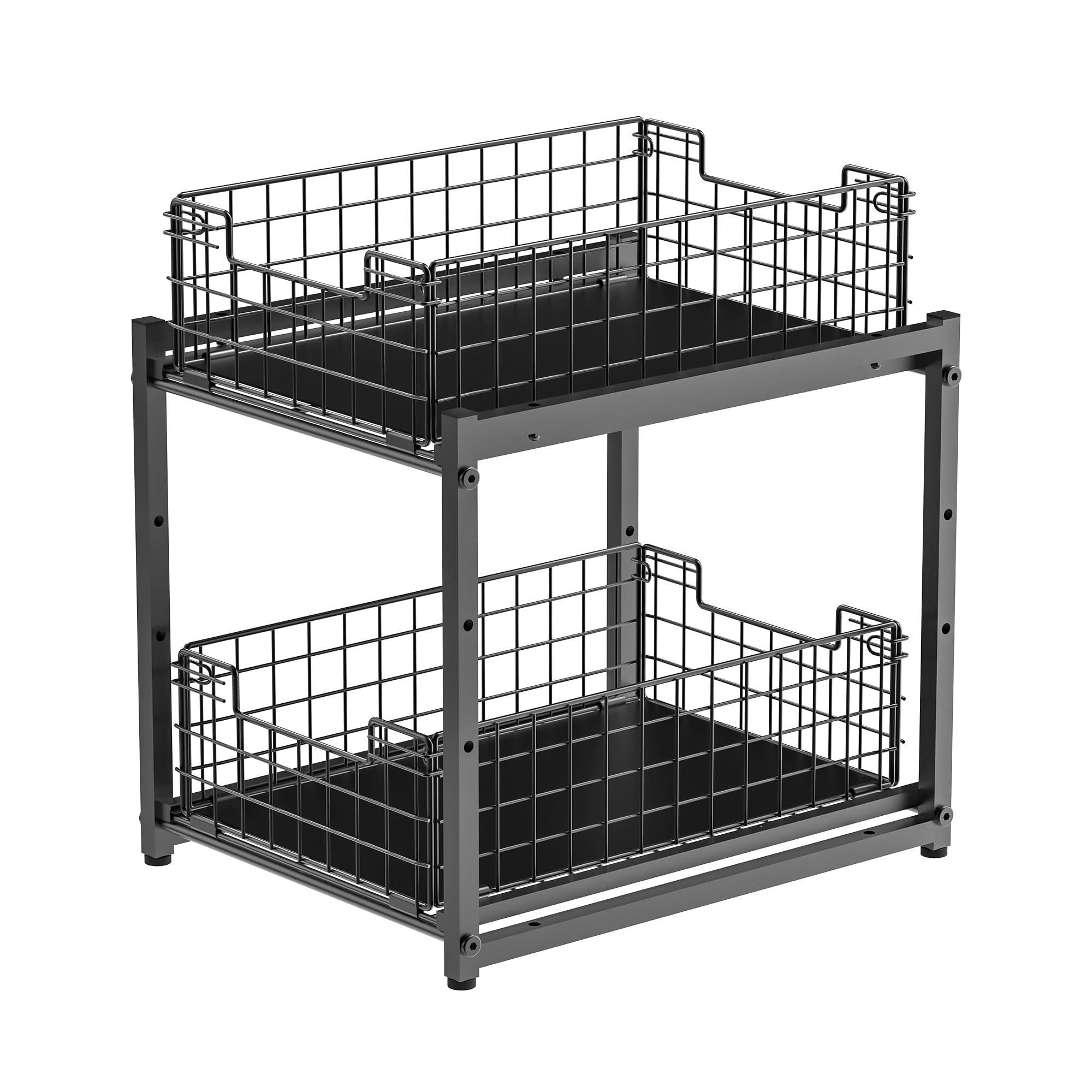 SILUB pack of 2 organizers enables multi-spot storage in a single purchase.
