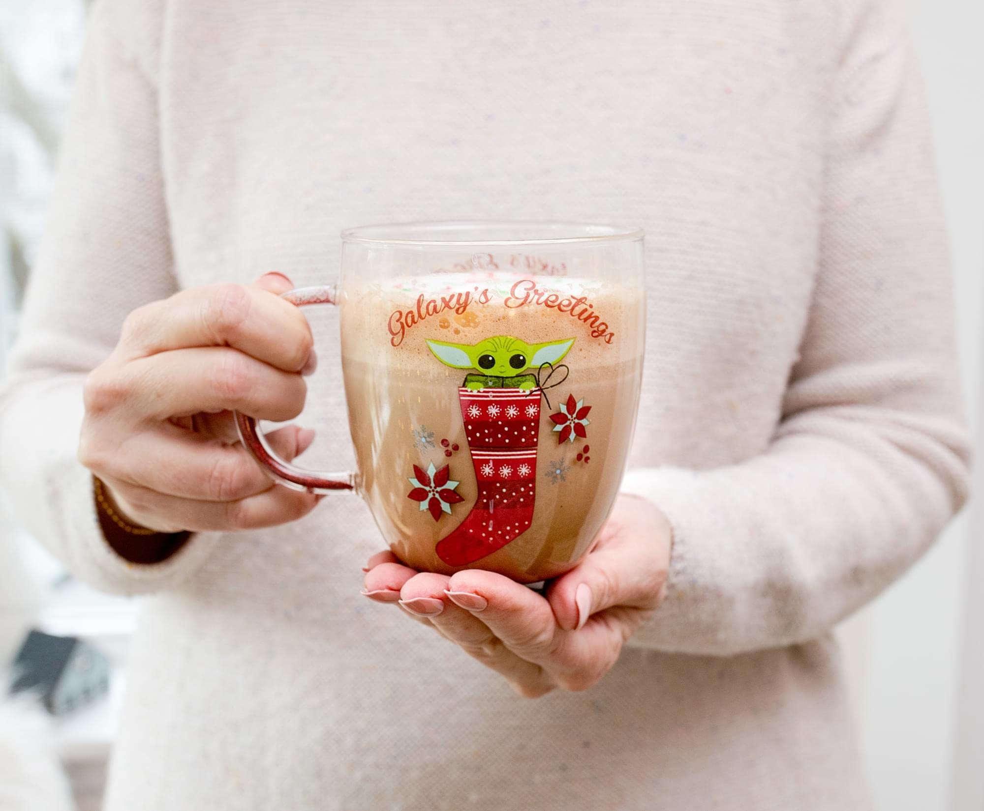 14-ounce Silver Buffalo coffee mug ready for espresso or tea.