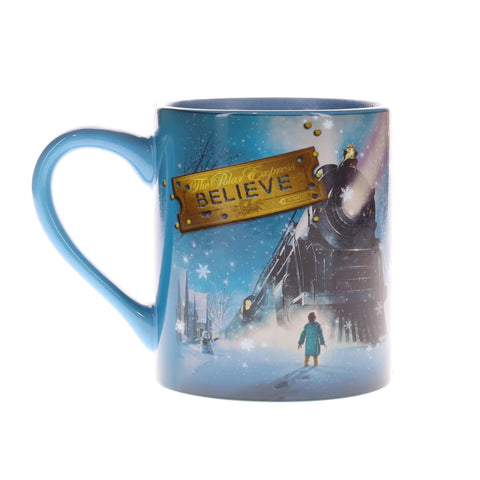 Silver Buffalo 14-ounce ceramic mug ready for coffee, cocoa, or tea.