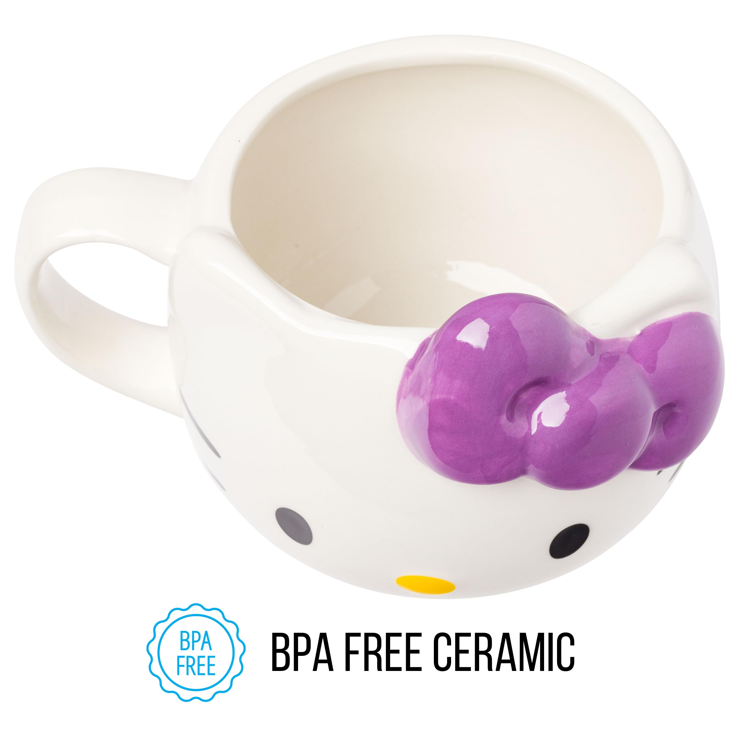 This 20 oz mug from Silver Buffalo supports generous beverage servings.