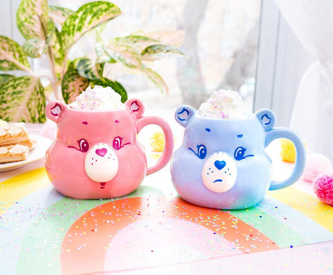 Silver Buffalo Care Bears logo detail mug adds character to your kitchen shelf.