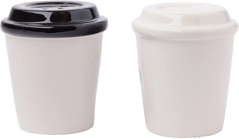 Silver Buffalo salt and pepper set hand-wash only note shown for careful care
