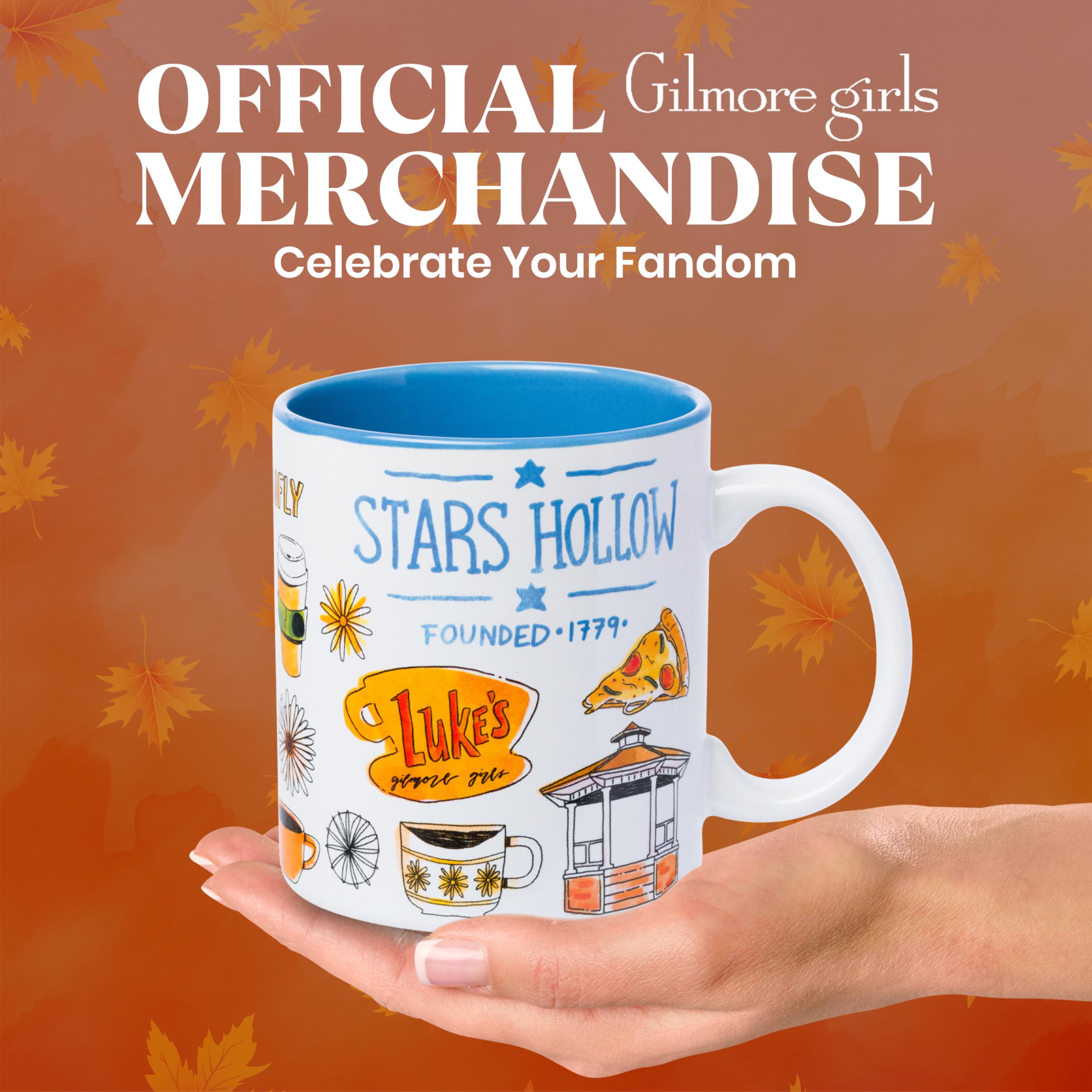 Silver Buffalo daily-use mug suitable for coffee, tea, or cocoa.