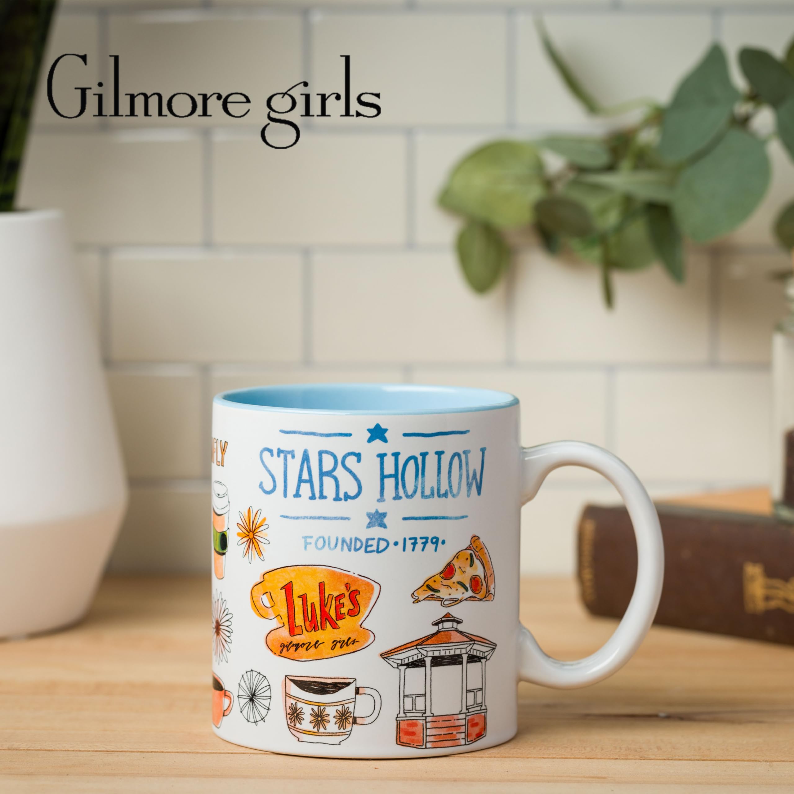Silver Buffalo microwave and dishwasher safe mug for easy daily care.