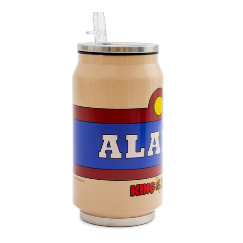Double-walled insulation helps keep drinks at the desired temperature.