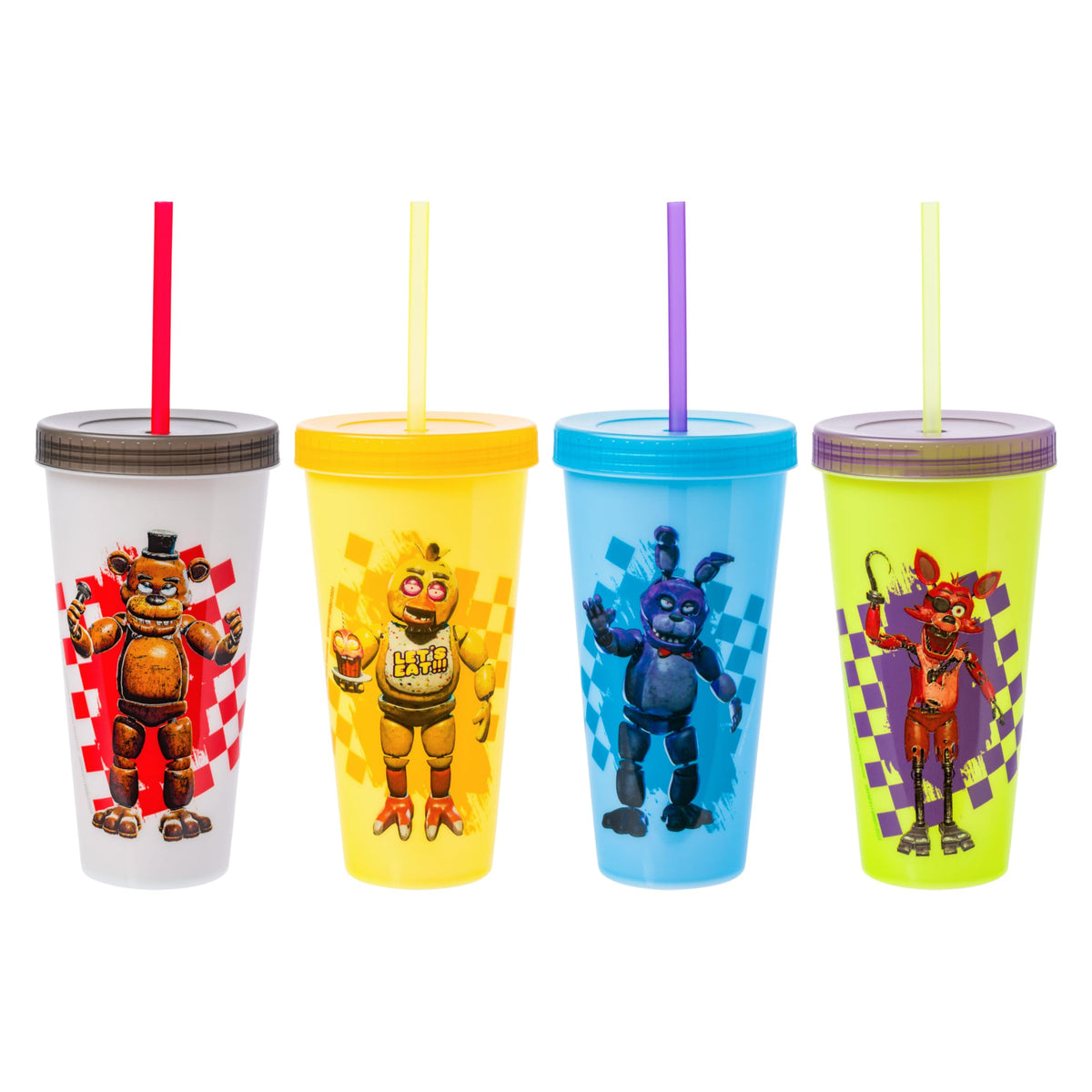 Silver Buffalo FNAF tumbler Freddy Fazbear color-changing on the go