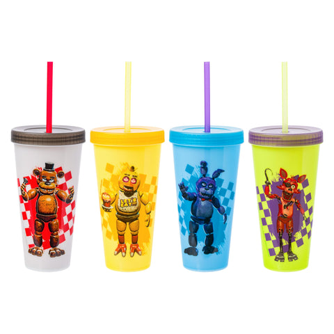 Silver Buffalo FNAF tumbler Freddy Fazbear color-changing on the go