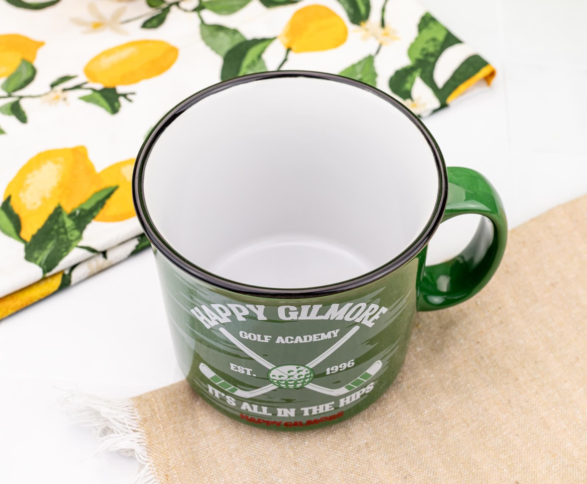 Silver Buffalo Happy Gilmore mug dual-sided design for viewing from any side