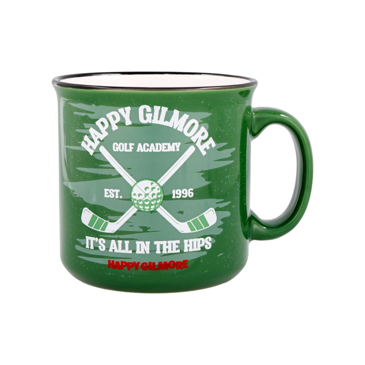 Silver Buffalo Happy Gilmore mug front design, ideal for fan collections